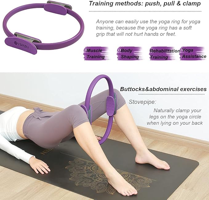 YR Pilates Ring 14.7 inch Fitness Circle