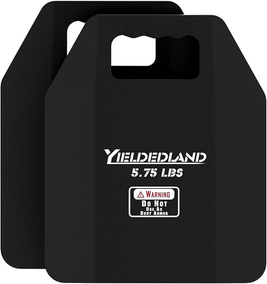 Curved Weight Vest Plates, 5.75/8.75lbs Pairs, Weighted Vest Men Woman, Strength and Endurance Training, Fitness Workouts, Running, Walking