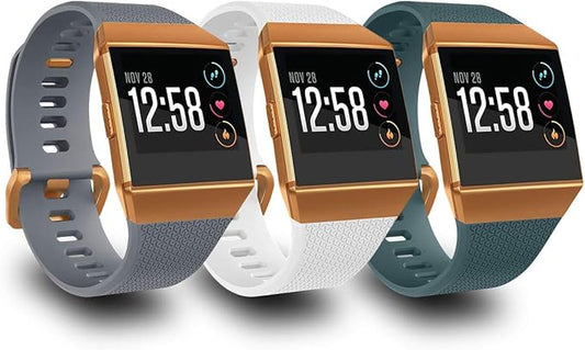 Compatible Ionic Bands for Men Women Large Small, Replacement Strap Sport Accessory Wristband with Original Design for Ionic Smart Watch