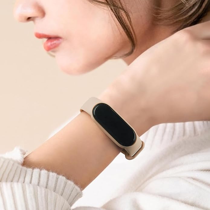 3 Pack Bands for Xiaomi Mi Band 4 & Mi Band 3 Strap, Soft Silicone Replacement Sport Bands Bracelet Strap for Xiaomi Mi Band 4 & 3 Fitness Tracker