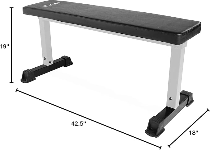 CAP Barbell Flat Weight Bench Color Series