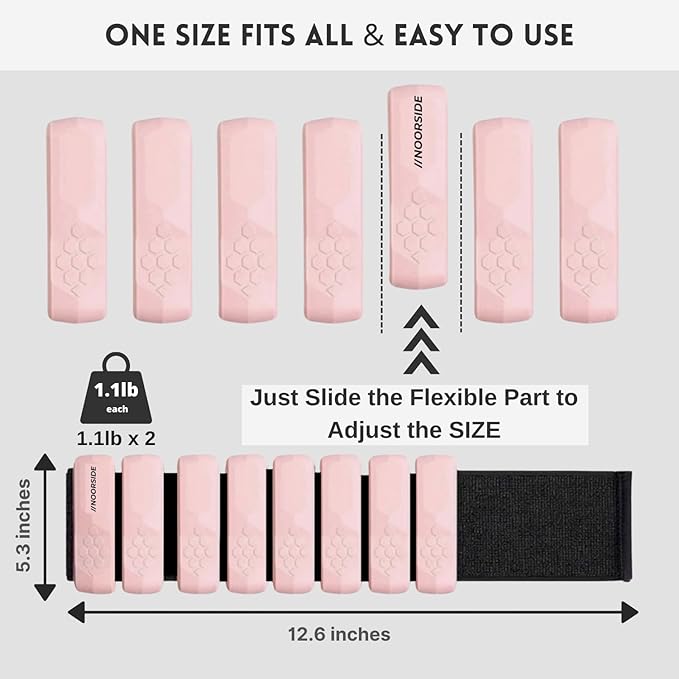 Ankle weights and Adujstable Wrist Weights for Women 2 (1.1 (1.1 lb