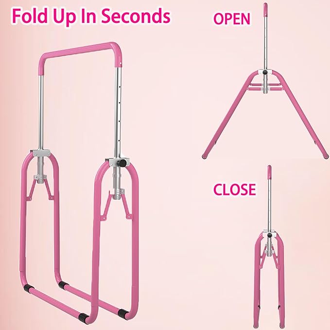 Kids Gymnastics Bar Gymnastic Equipment for Home Adjustable 3-7 Years