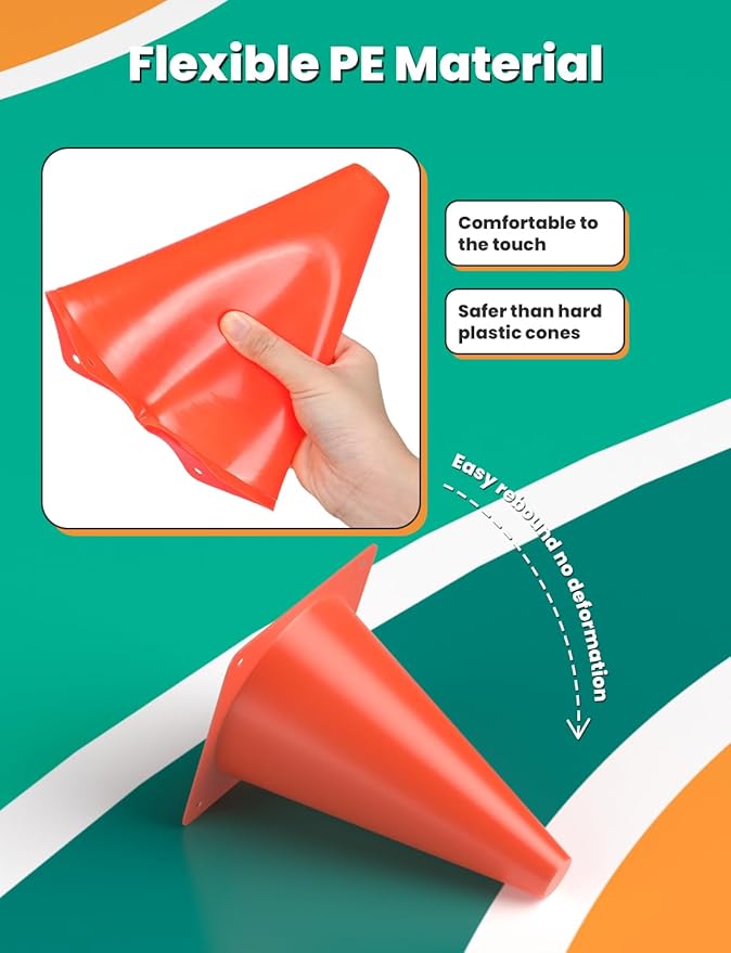GHB Cones 50 Pack Disc Cones/12 Pack 7"