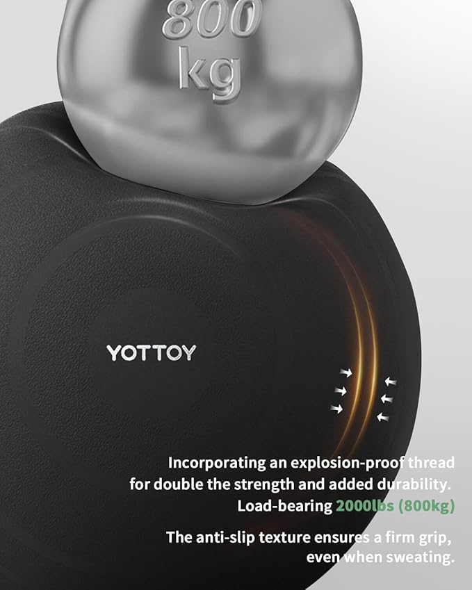 Anti-Burst Exercise Ball for Working Out