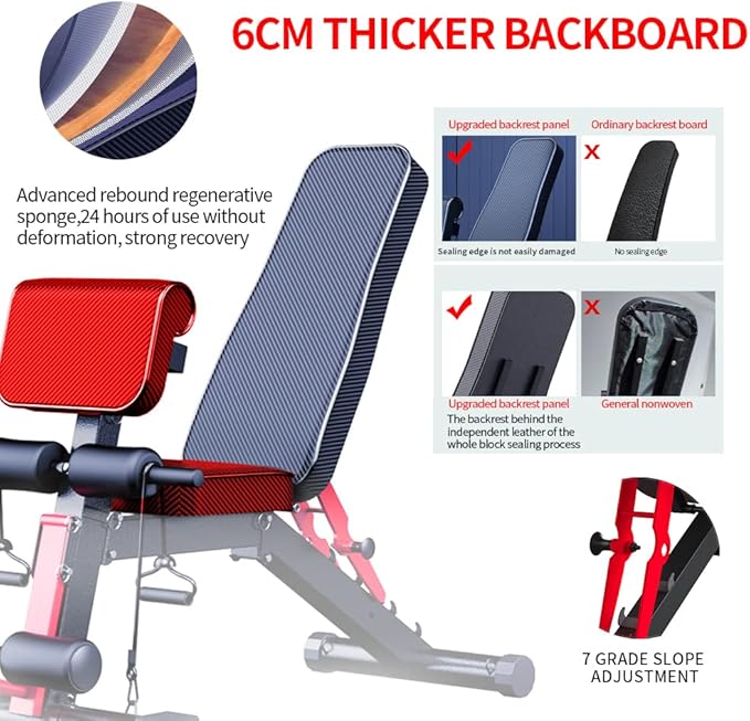 Adjustable Weight Bench 600LBS