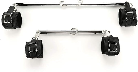 Sovyime 2pcs Silver Portable Restore Spreader Bar 4pcs Fur