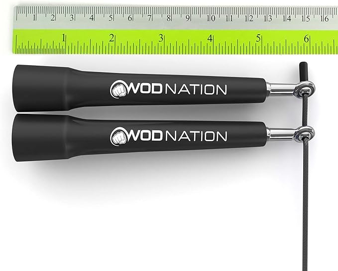 WOD Nation Adjustable Speed Jump Rope For Men