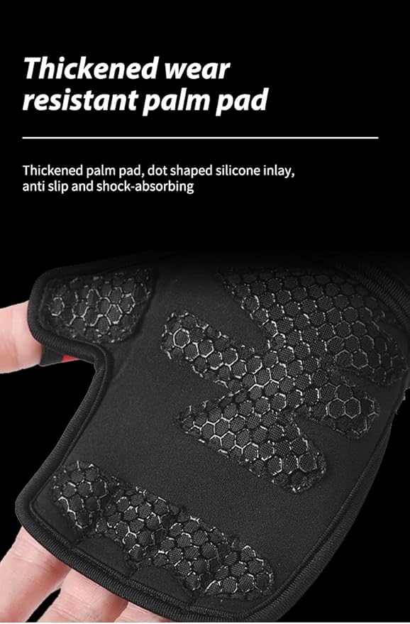 Weight Lifting Gloves Workout Gloves for Men Women, Wrist Wraps Wrist Straps for Weightlifting, Lifting Wrist Wraps Gym Gloves for Men Workout Gloves Women