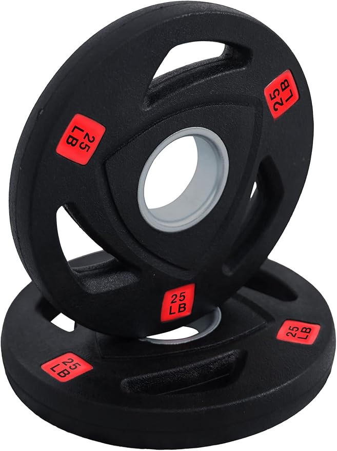 Signature Fitness Olympic 2-Inch Cast Iron Plate Weight