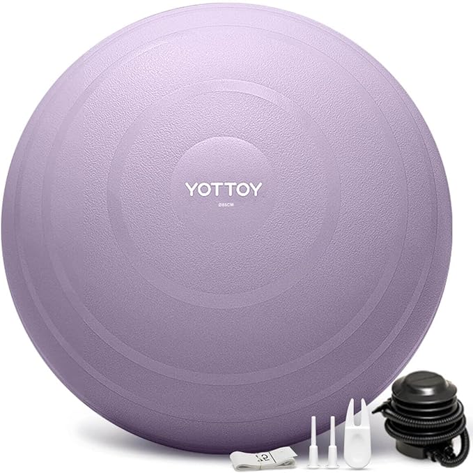 Anti-Burst Exercise Ball for Working Out