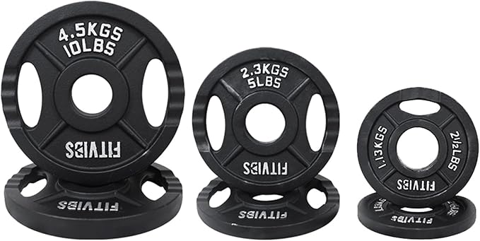 Signature Fitness Olympic 2-Inch Cast Iron Plate Weight