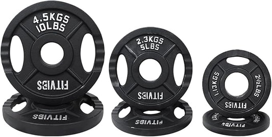 Signature Fitness Olympic 2-Inch Cast Iron Plate Weight