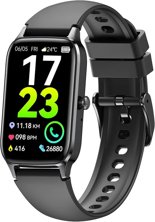 Fitness Tracker for Men Women, Smart Watch with Waterproof Smart Watch Band with 24/7 Heart Rate/Sleep Monitor, Calories Step Tracker Pedometer IP68 Waterproof Activity Tracker for Android iOS