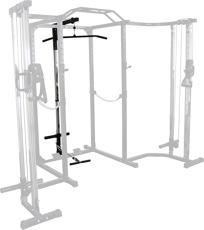 Signature Fitness Multi-Function Adjustable Power Cage with J-Hooks