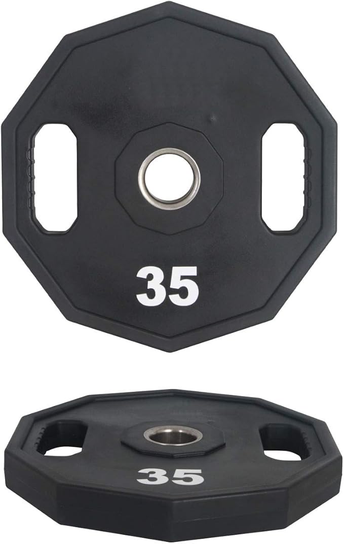 Fitness First Urethane Grip Weight Plate 2.5-45 lbs