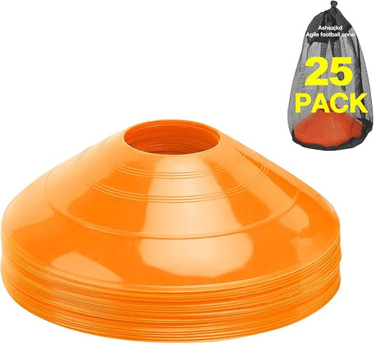 Ashsajkd(Set of 25 - Agility Soccer Cones