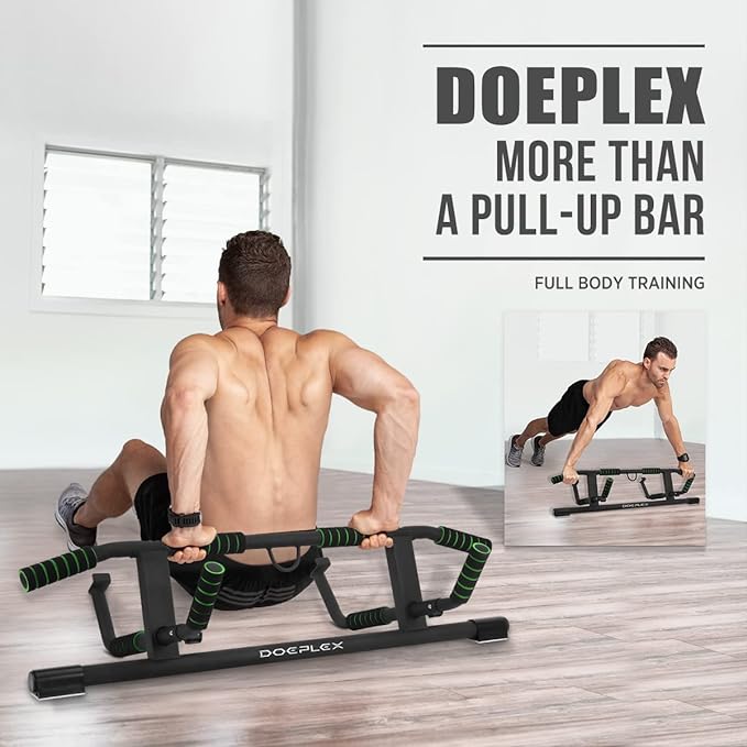 [New Upgrade] Multi-Grip Pullup Bar with Smart Larger