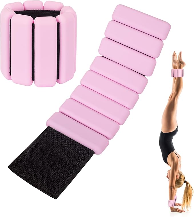 Wrist Ankle weights Set of 2 2lb Silicone