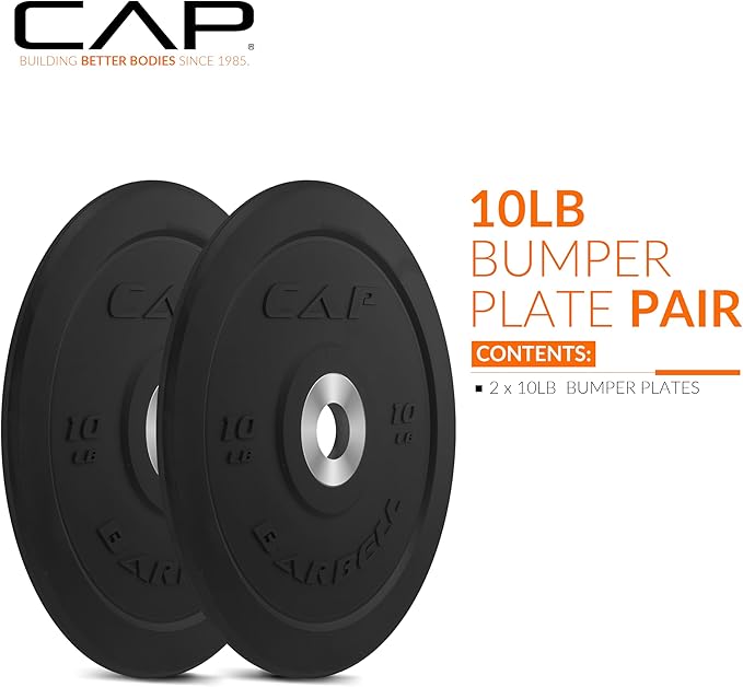 CAP Barbell Rubber Olympic Bumper Plate
