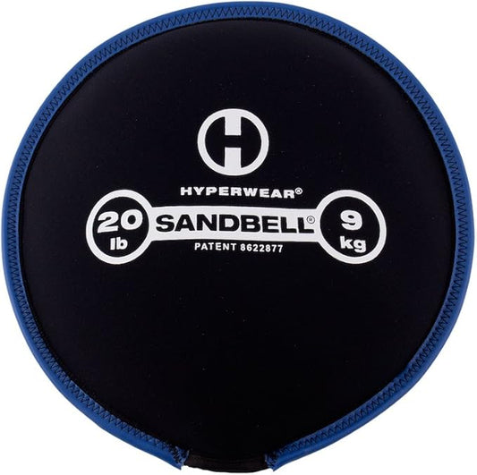 HYPERWEAR SandBell Sandbag Workout Bag Pre-Filled with Clean 2lb -50lb) -50lb)