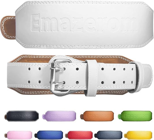 Leather Weight Lifting Belt for Men and Women