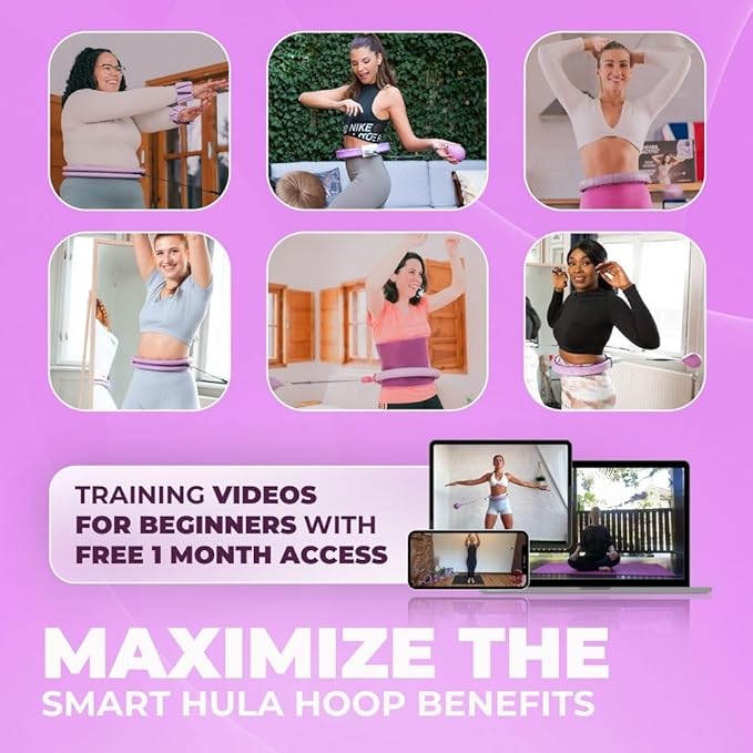 Swiss Activa+ Infinity Hoop Smart Weighted Hula Hoop