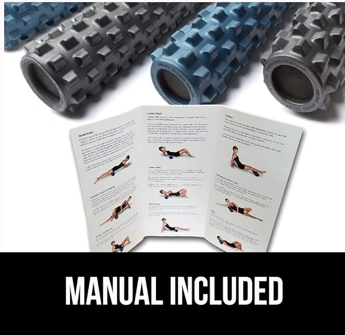 RumbleRoller Original Textured Foam Roller - Deep Tissue 22" MidSize