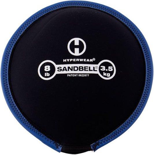 HYPERWEAR SandBell Sandbag Workout Bag Pre-Filled with Clean 2lb -50lb) -50lb)