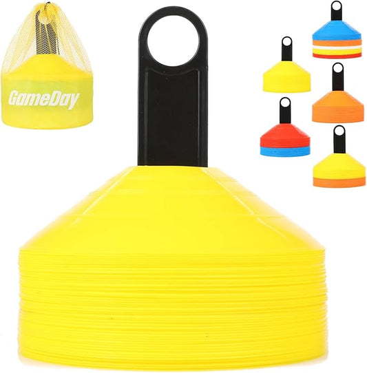 Soccer Disc Cones – Set of 50 Agility