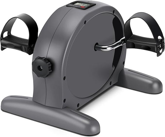 Padel Exerciser Mini Exercise Bike for Leg and Arm Cycling, Warm Up Exercise