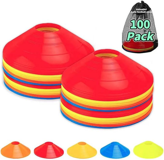 Ashsajkd(Set of 25 - Agility Soccer Cones