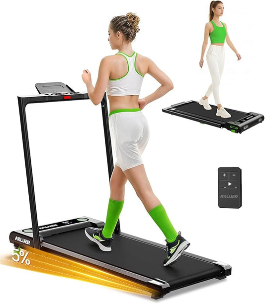 Walking Pad with Incline, Incline Treadmills for Home, 2.5 HP Under Desk Treadmill Small with Remote Control, Walking Pad Small Treadmill with LED Display
