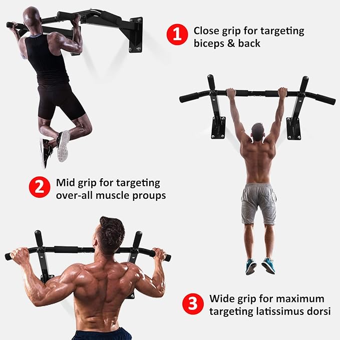Wall Mounted Pull Up Bar