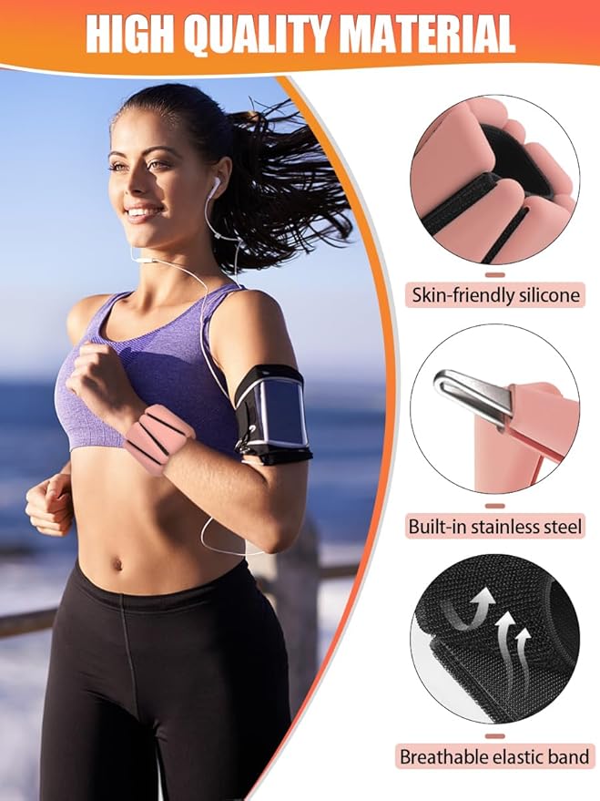 Wrist Ankle Weights Adjustable Training Intensity for Strength 2