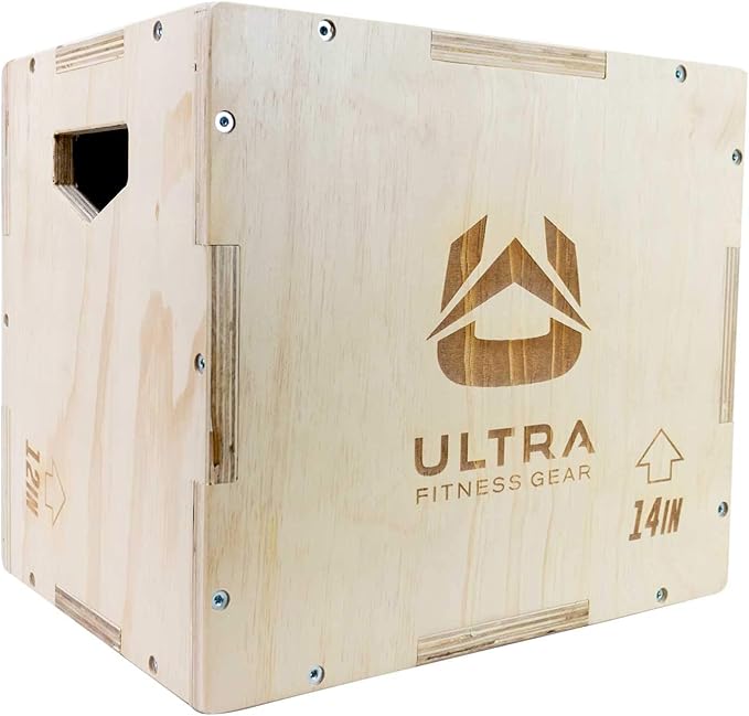 Plyo Box - Wooden 3-in-1 Plyometric Jump Box