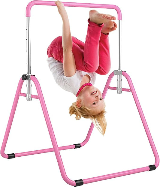 Kids Gymnastics Bar Gymnastic Equipment for Home Adjustable 3-7 Years