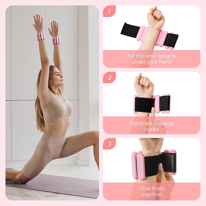 Ankle Weights Set of 2 (1lb Each)