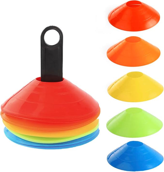 C CRYSTAL LEMON Soccer Cones – Premium Soccer 20pcs
