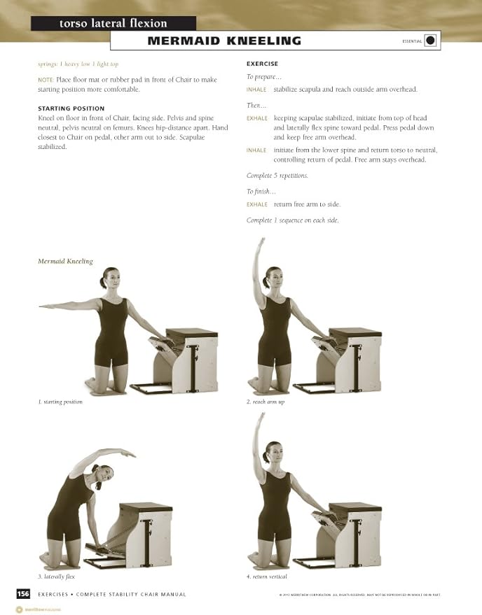 STOTT PILATES Manual - Complete Stability Chair