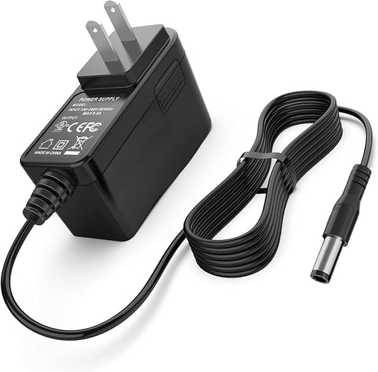 Power Cord for ProForm Elliptical Smart Strider 390 395 475 510 E, 480 490 500 600 LE, 400 700 510 EX, Cardio Cross Trainer Exercise Bike Charger Cable Cord