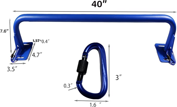 Pull-Up Bars.Door pull-up bar . Diameter 1.3 inches.Reinforced 520LBS upper