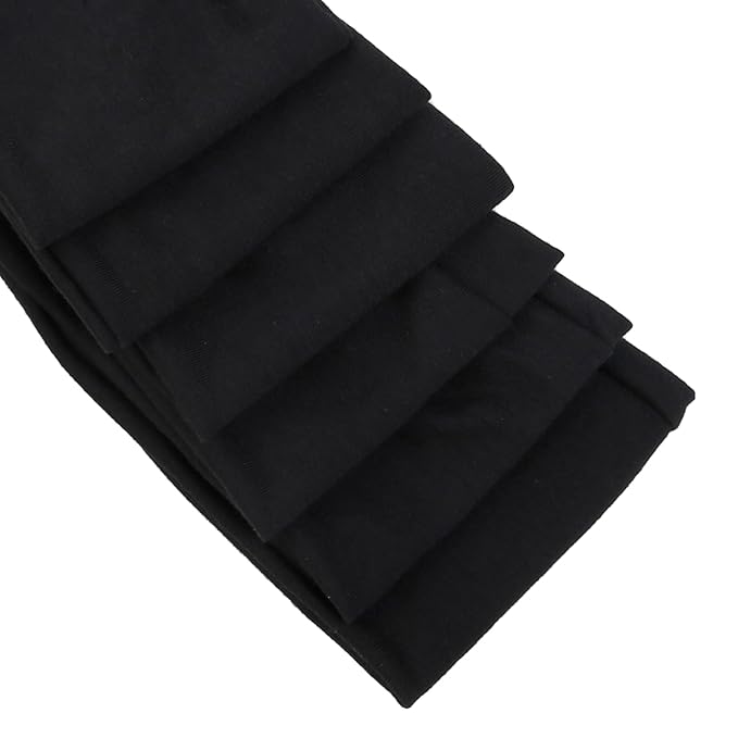 Black Headbands for Women Hair Bands for Women’s Hair Non Slip Women Thick Headband Stretchy Sweat Bands Headbands for Yoga Workout Every Day Basic Fashion Accessories
