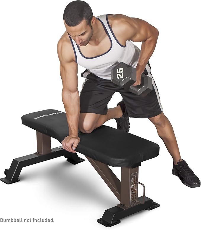 Steelbody Deluxe Utility Weight Bench for Home Gym
