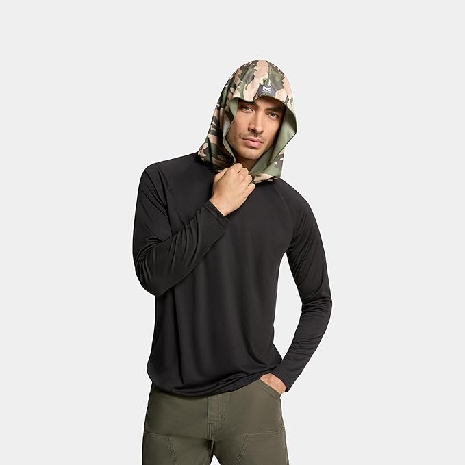 MISSION Cooling Hoodie Towel- Hood Towel, Evaporative Cool Technology, Cools Instantly When Wet, UPF 50 Sun Protection, Contours Your Head to Stay in Place, Great for Sports, Fitness, Gym