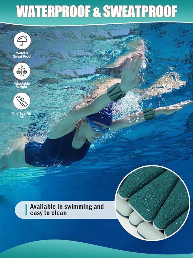 Wrist Ankle Weights Adjustable Training Intensity for Strength 2