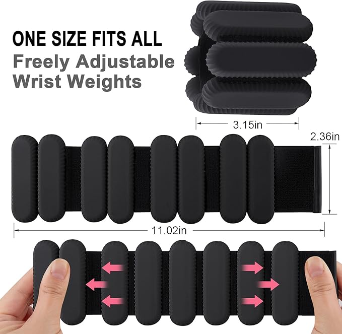 Wrist Weights for women 2 (1Lb (1Lb Each)
