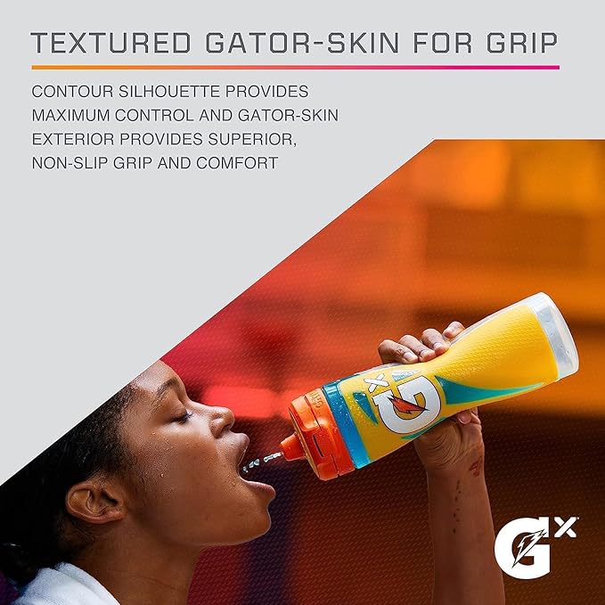 Gatorade Gx NFL Non-Slip Squeeze Bottles 30 fl