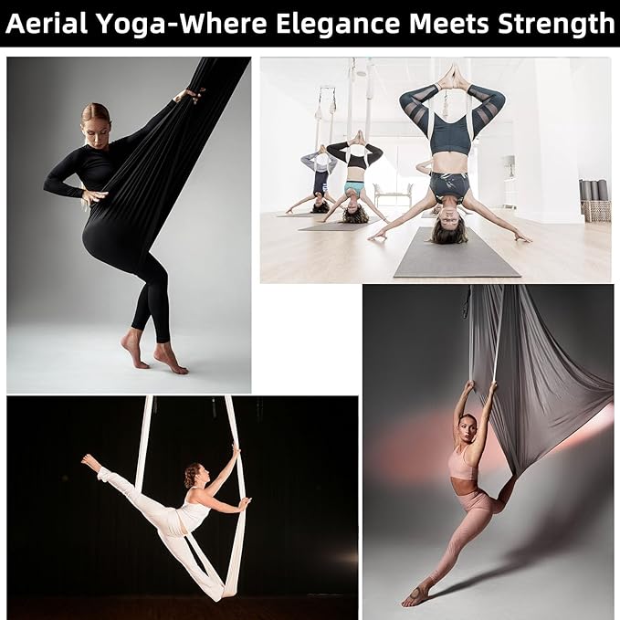 PRIOR FITNESS 5M Aerial Yoga Hammock Yoga Swing
