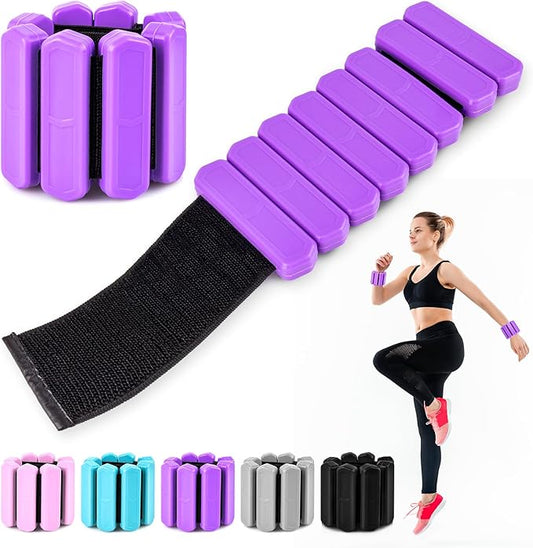 Wrist & Ankle Weights for Women Men 2 (1Lb (1Lb Each)
